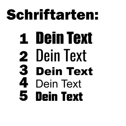 Individualisierter Folienplot - 3x Aufkleber